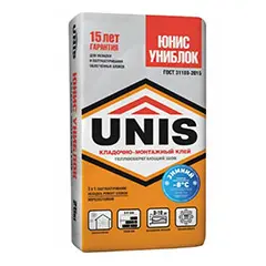 Возведение перегородок — Клей для газоблока — фото