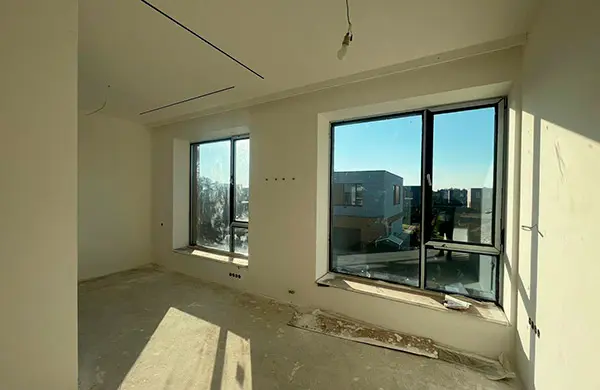 Механизированная шпаклевка — Шпаклевка под обои — фото